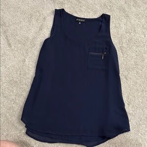 My Michelle Blue Sleeveless Tank Top